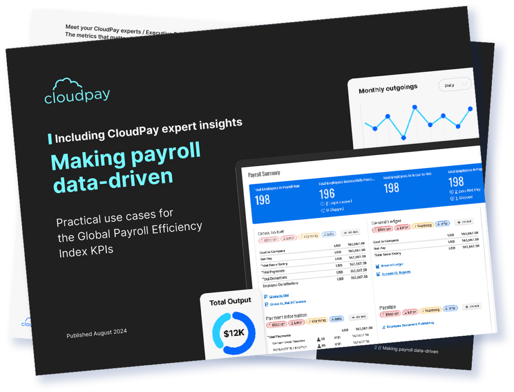 report Making Payroll  Data Driven x3